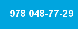 978 048-77-29 978 048-77-29